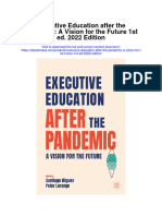 Download Executive Education After The Pandemic A Vision For The Future 1St Ed 2022 Edition full chapter