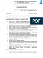 Carta de Compromiso Año Lectivo 2024-2025