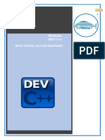 Manual Dev C++ Salazar Rodriguez Erick Jetzael