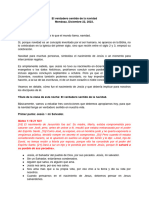 El Verdadero Sentido de La Navidad - Mendoza, Diciembre 22, 2023.