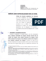 Exp. 00011-2022-0-0501-JR-CI-02 - DEMANDA DE CONTRADICCIÓN DE DESHEREDACIÓN Y NULIDAD DE TESTAMENTO