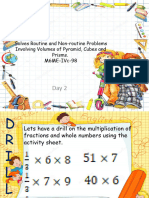 MATHEMATICS 6 PPT Q4 - Solves Routine and Non-Routine Problems Involving Volumes of Pyramid, Cubes and Prisms.