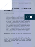Week 10-1 Dephrasing India - S Look East - Act East Policy