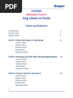 Mga Bahagi NG Liham | PDF