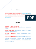 AULA 01 - Ortografia - Hífen Crase Porques - Regras