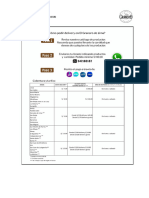 El Granero de Lima - Lista de Productos