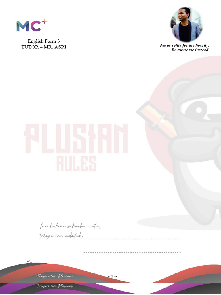 Note Expansion Guide for Form 3 | PDF