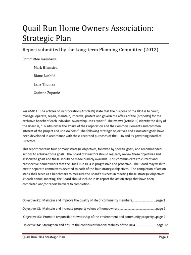 quail_run_hoa_strategic_plan_report_by_long-term_planning_committee