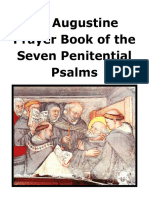 ST Augustine Death Bed 7 Penitential Psalms