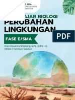 Modul Ajar Biologi - Perubahan Lingkungan - Fase E