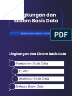 Pert 12-Lingkungan Dan Sistem Basis Data