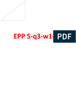 EPP 5 PPT Q3 W1 - Mahalagang Kaalaman at Kasanayan Sa Gawaing Kahoy