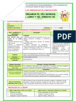 Ses-Lun-Fecha Cívica-Recordamos El Día Mundial Del Libro y Del Derecho de Autor-Jezabel Camargo Único Contacto-978387435