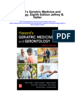 Hazzards Geriatric Medicine and Gerontology Eighth Edition Jeffrey B Halter Full Chapter