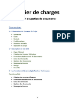 Cahier de Charges