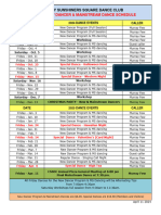 2024-25 CSSDC Dance Schedule April 11 2024