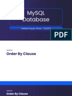 Pert 6 - Clause, Select District Data, Dan Numeric Fuction