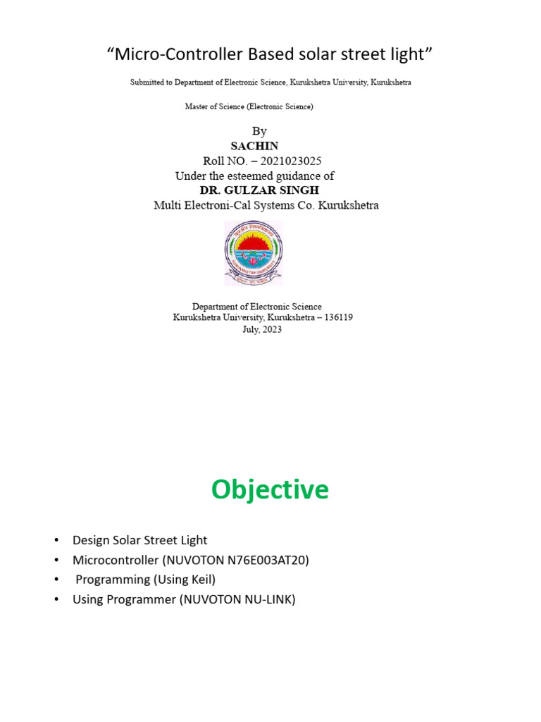 Solar Seminar Pdf Embedded System Solar Panel