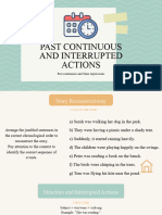 Week 4 Past Cont. & Time Expressions