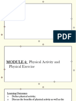 MODULE 4 Physical Activity and Physical Exercise