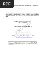 Tender 1MW Rooftop Web | PDF | Solar Power | Request For Proposal