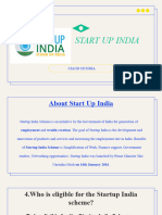 Start - Up India - Satwik Jain