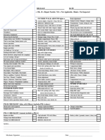 School Bus Preventive Maintenance Checklist Sample