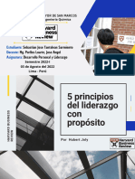 Tantalean. S (HBR) - Los 5 Principios Del Liderazgo Con Proposito