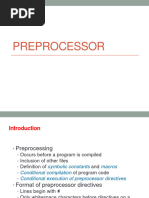 7-Preprocessors-14-03-2022 (14-Mar-2022) Material - I - 14-03-2022 - Preprocessors