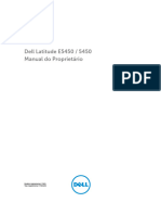 Latitude E5450 Laptop - Owners Manual - PT PT