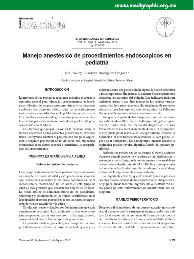 Cmas 101 S | PDF | Anestesia | Analgésico