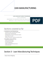 Presentation - Lean Manufacturing Techniques - Lecture 01