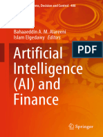 Artificial Intelligence (AI) and Finance (Bahaaeddin A. M. Alareeni, Islam Elgedawy Etc.) 2023