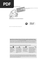 BMW C1 Roller, Sozius Anleitung