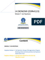 Statistika Ekonomi - Pertemuan 6