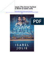 Stolen Beauty The Arrow Tactical Series Book 4 Isabel Jolie All Chapter