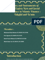 Theory and Instruments of Social Safety Nets and Social Insurance in Islamic Finance Takaful and Ta’m[1]