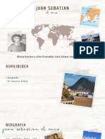 Presentación Organización Viaje Sudamerica Minimalista Beige