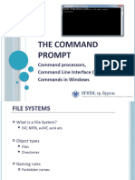 The Command Prompt in Windows