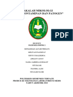 Makalah Kelompok 2 Mikologi (Jamur Kontaminan Dan Patogen)