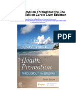 Health Promotion Throughout The Life Span 10Th Edition Carole Lium Edelman Full Chapter