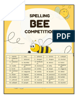 Grade 6 Spelling Bee