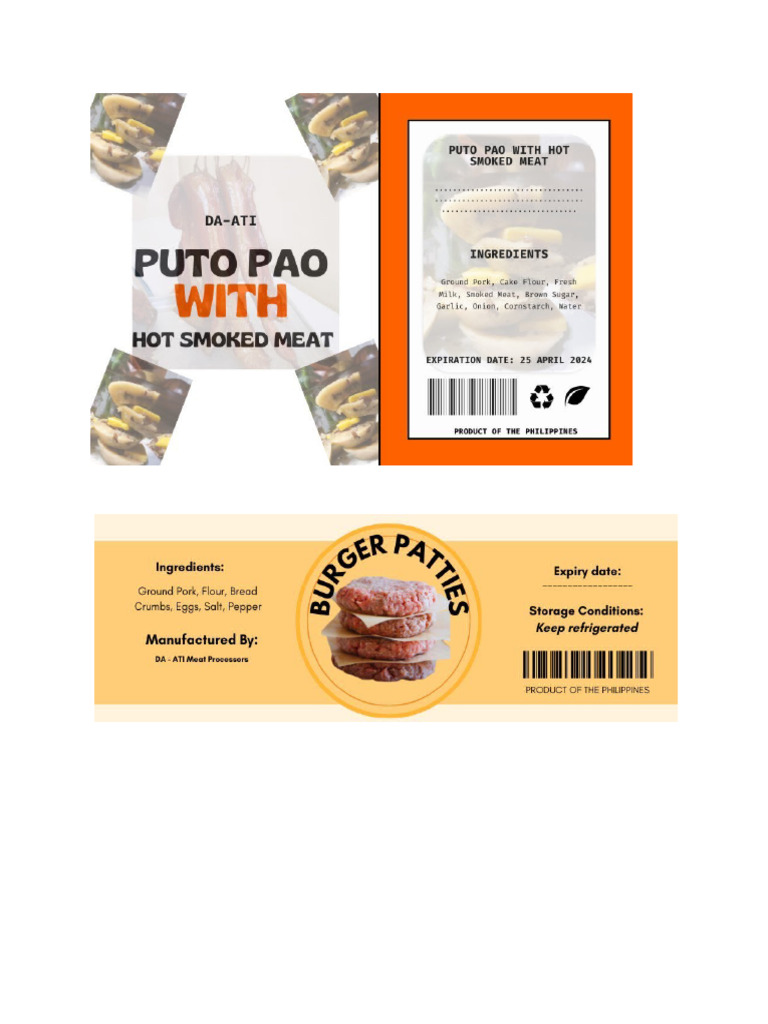 ATI Patties Puto Label | PDF