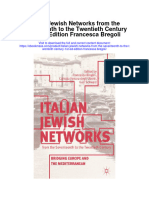 Download Italian Jewish Networks From The Seventeenth To The Twentieth Century 1St Ed Edition Francesca Bregoli full chapter