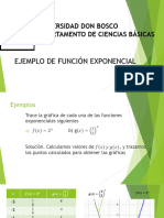 3-Ejemplos de Funcion Exponencial