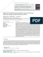 Mechanical and Thermal Characterization of Bio-Sourced Mortars Made From Agricultural and Industrial By-Products-2-15