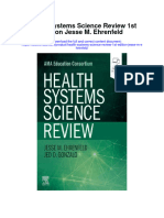 Health Systems Science Review 1St Edition Jesse M Ehrenfeld Full Chapter