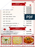 Menu Barcode Aroma Resto