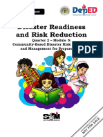 DRRRSHS - q2 - Mod5 - Community-Based Disaster Risk Reduction and Management For Preparedness