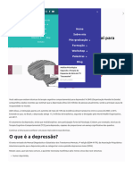 Técnicas Da Terapia Cognitivo Comportamental para Depressão - IPTC